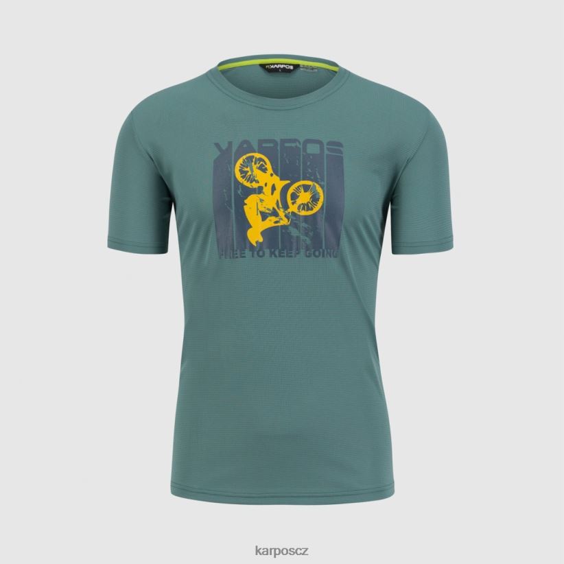 triko val federia muži Karpos tisk severního Atlantiku 2 tričko| T6XZZH393