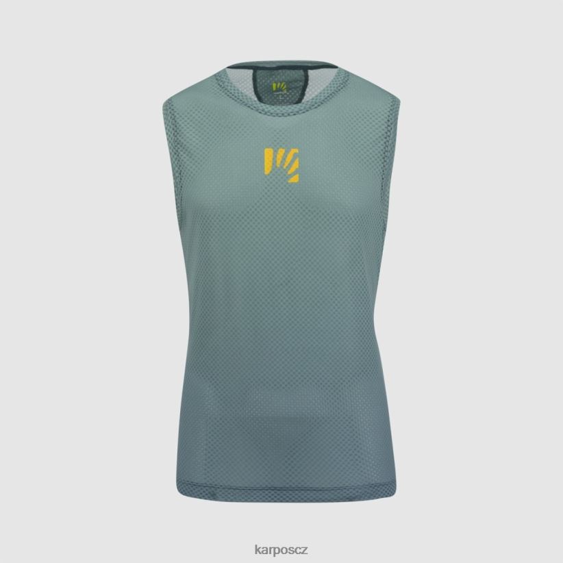 verve síťovina bez rukávů muži Karpos tmavá břidlice/severní Atlantik tričko| T6XZZH385