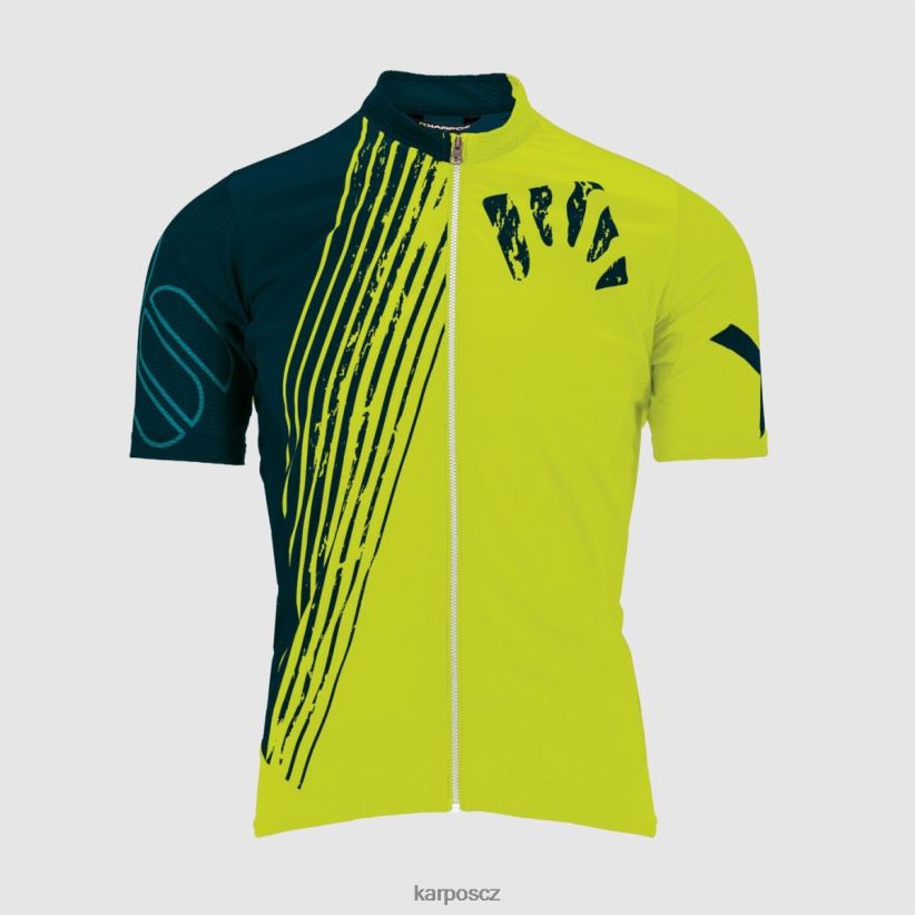 zelený hasičský dres muži Karpos žlutá f/refl.rybník/smalt tričko| T6XZZH312