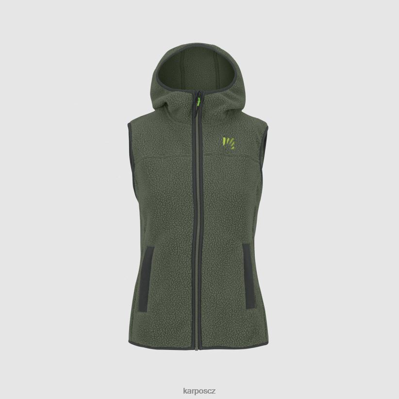 Mikina s vestou z 80. let ženy Karpos tymián vesta| T6XZZH1091