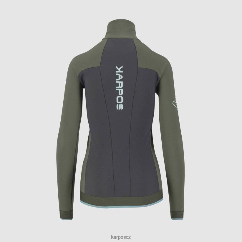 alagna evo w bunda ženy Karpos černý písek/tymián bunda| T6XZZH1073