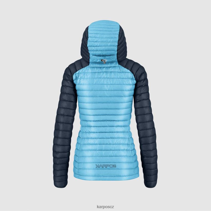 alagna péřová bunda ženy Karpos modrý atol/půlnoc bunda| T6XZZH960