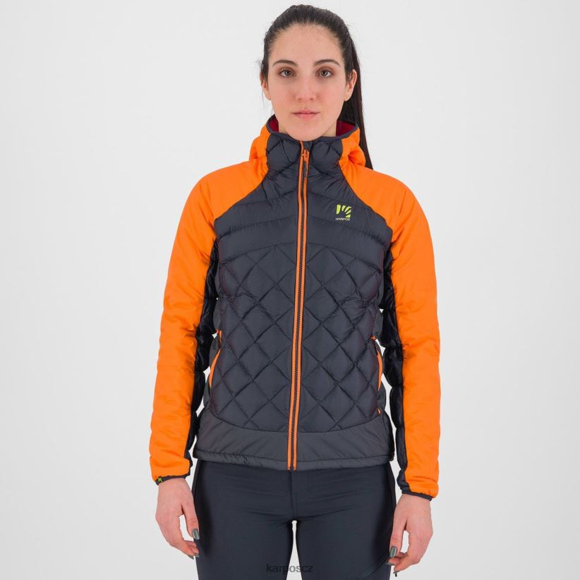 bunda lastei active plus w ženy Karpos vulcan/zářivá oranžová bunda| T6XZZH982