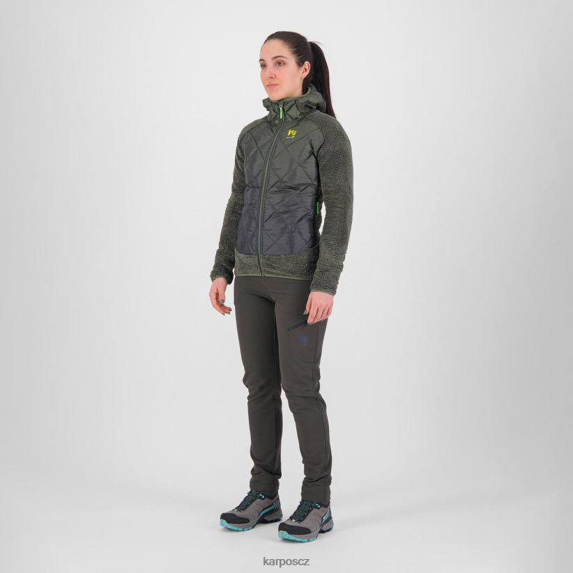 chytrá w marmarole bunda ženy Karpos černý písek/tymián bunda| T6XZZH1027