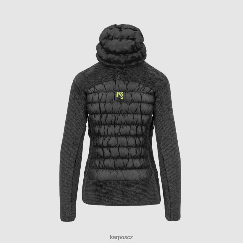 marmarole se sakem ženy Karpos Černá bunda| T6XZZH1051