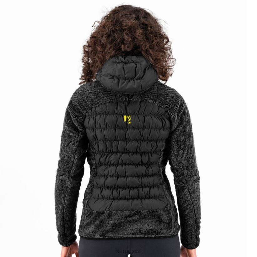 marmarole se sakem ženy Karpos Černá bunda| T6XZZH1051