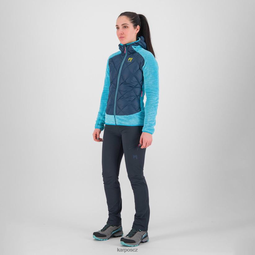 marmarole se sakem ženy Karpos půlnoční/modrý atol bunda| T6XZZH1057