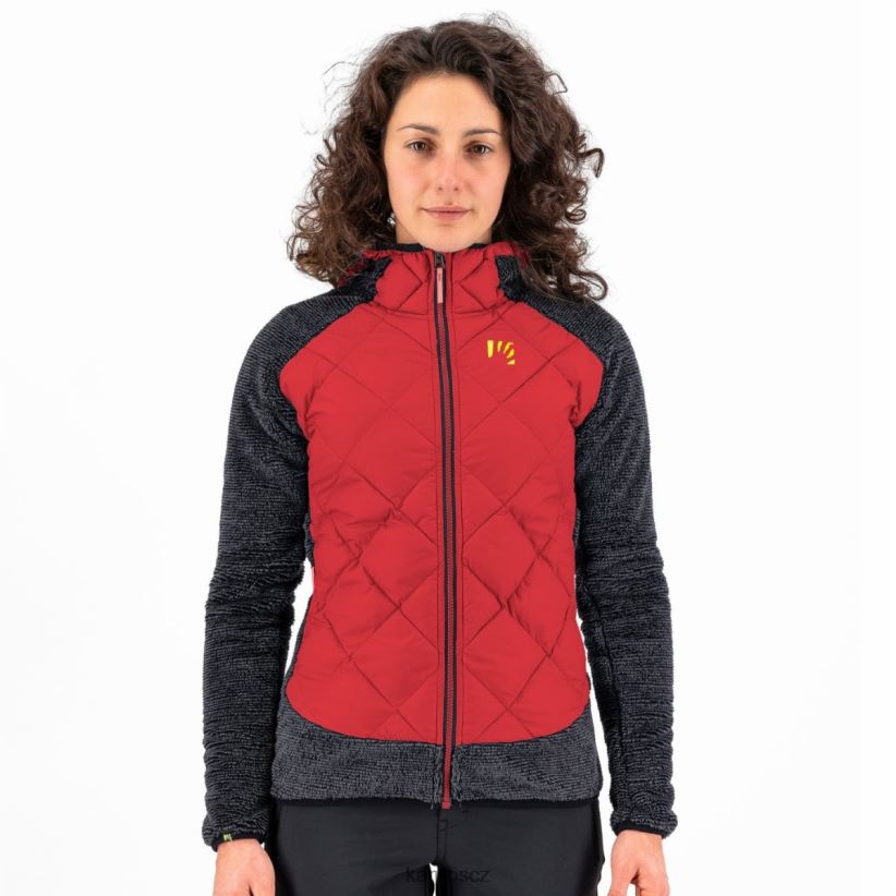 marmarole se sakem ženy Karpos vánoční hvězda/indický inkoust bunda| T6XZZH1053