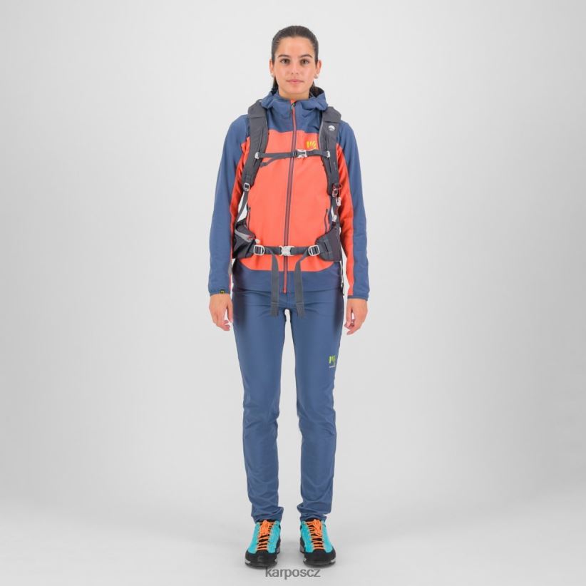 parete s bundou ženy Karpos horký korál/vintage indigo bunda| T6XZZH1097