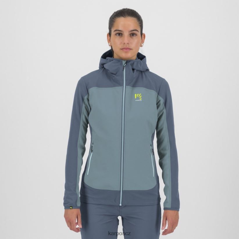 parete s bundou ženy Karpos jarní jezero/vinobraní indigo bunda| T6XZZH1095