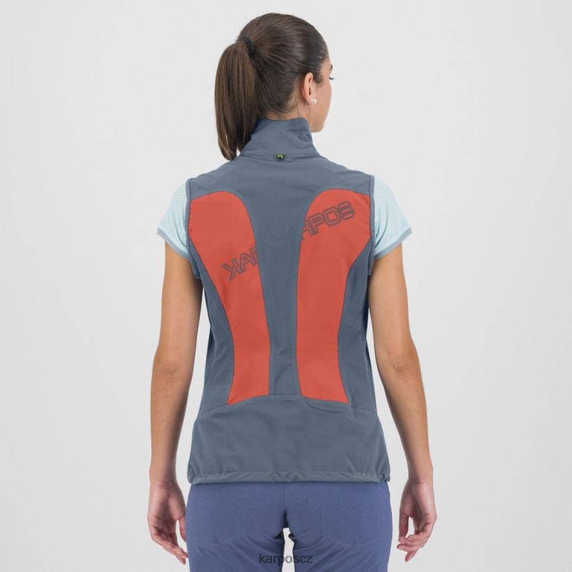 parete w vest ženy Karpos horký korál/vintage indigo vesta| T6XZZH1102