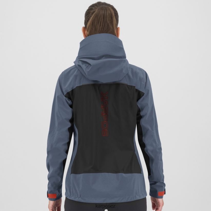 temporale s bundou ženy Karpos černá/vintage indigo bunda| T6XZZH1025