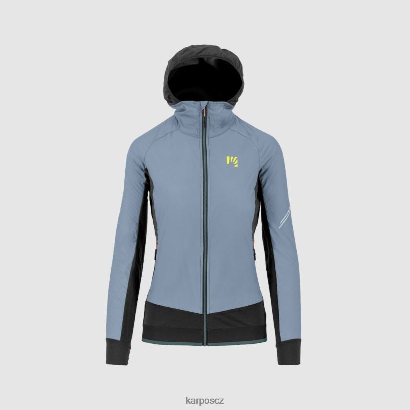 zimní bunda lavaredo ženy Karpos prachově modrá/černá bunda| T6XZZH1089