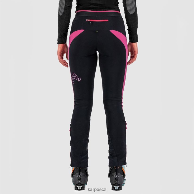 alagna evo w kalhoty ženy Karpos černá/kabaret kalhoty| T6XZZH1463