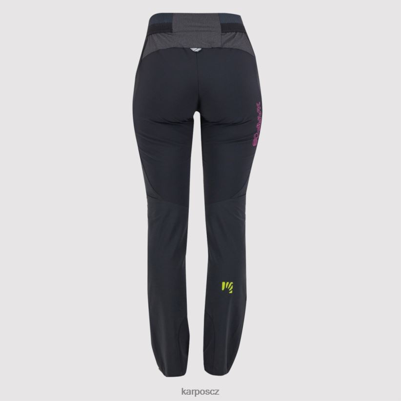 k-výkonnostní lezení po skalách s kalhotami ženy Karpos Černá kalhoty| T6XZZH1418
