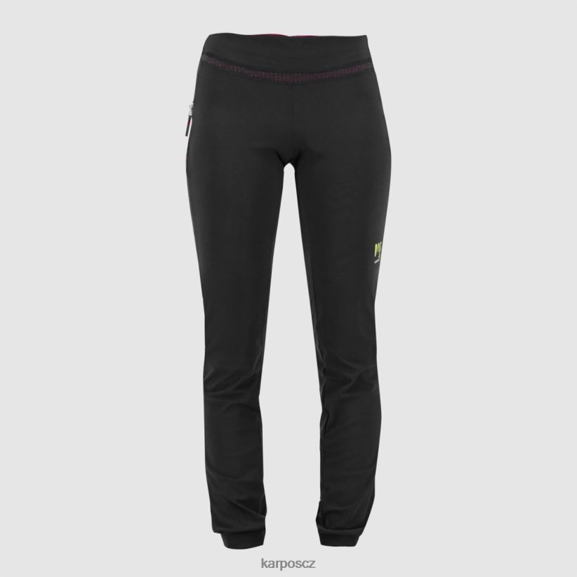 pohodlné w kalhoty ženy Karpos černá/narážka kalhoty| T6XZZH1538