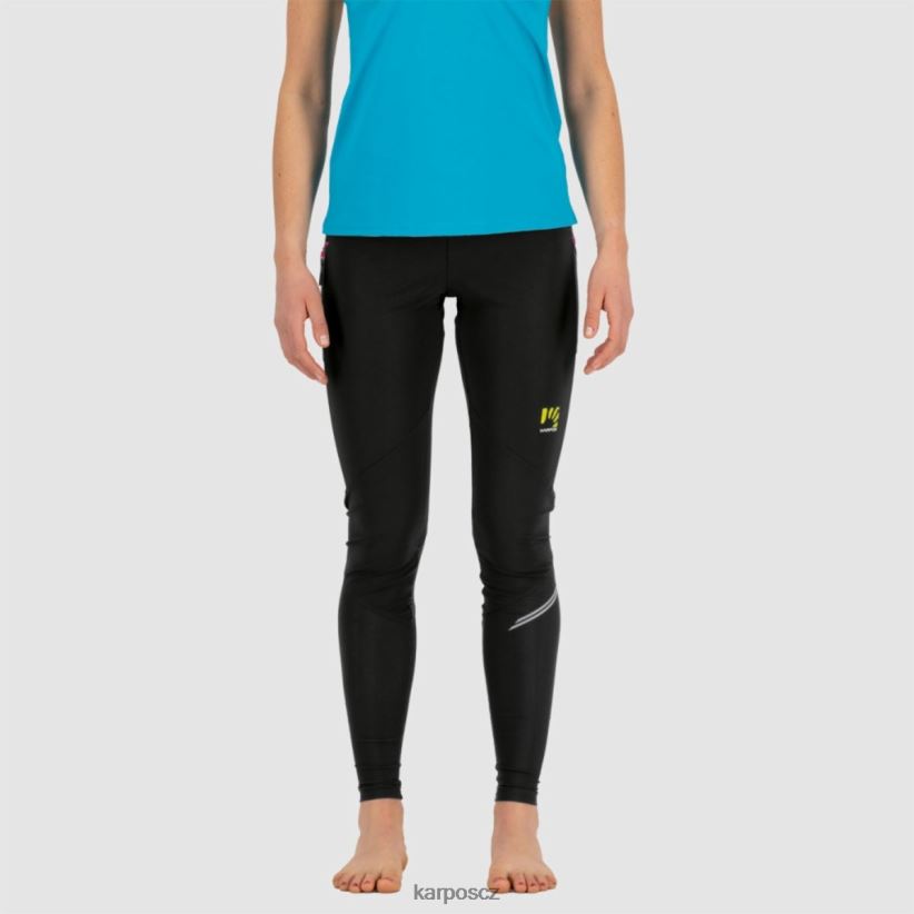rychlé w kalhoty ženy Karpos černá/kabaret kalhoty| T6XZZH1528