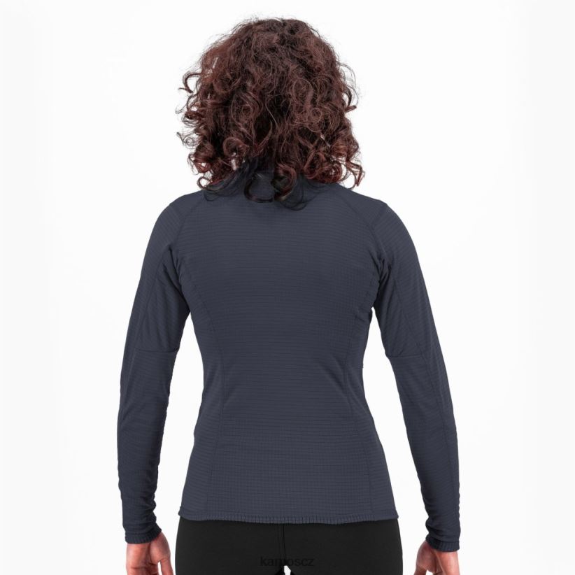 Croda light s polovičním zipem ženy Karpos indický inkoust rouno| T6XZZH1217