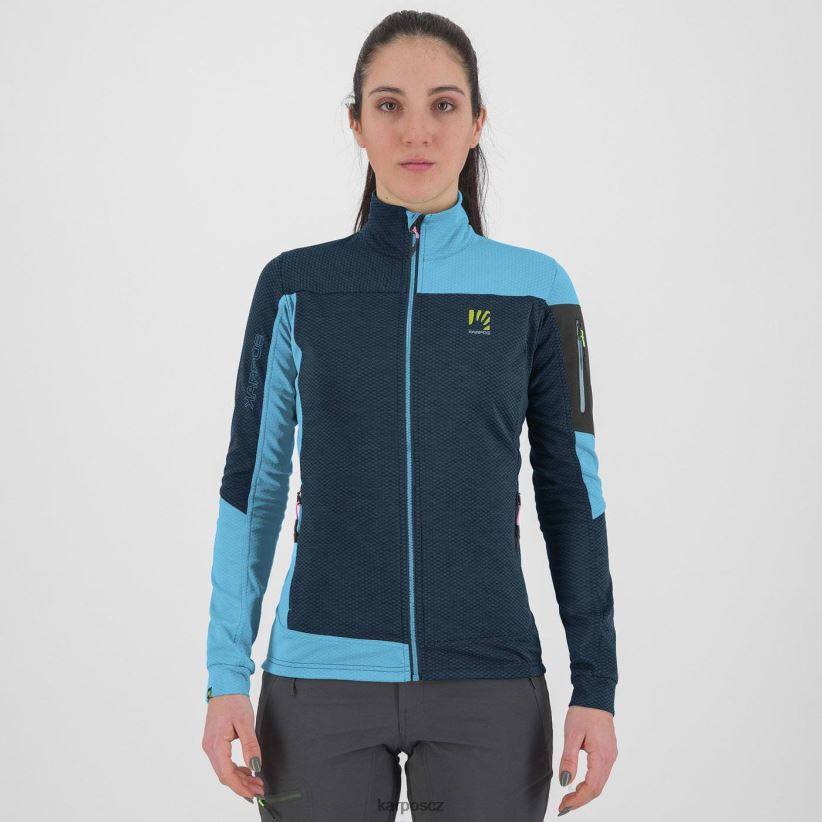 cherz w fleece ženy Karpos půlnoční/modrý atol rouno| T6XZZH1127