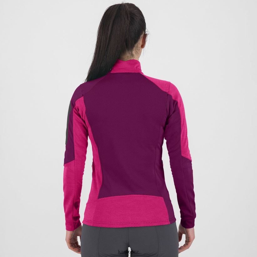 cherz w fleece ženy Karpos růžová/boysenberry rouno| T6XZZH1128