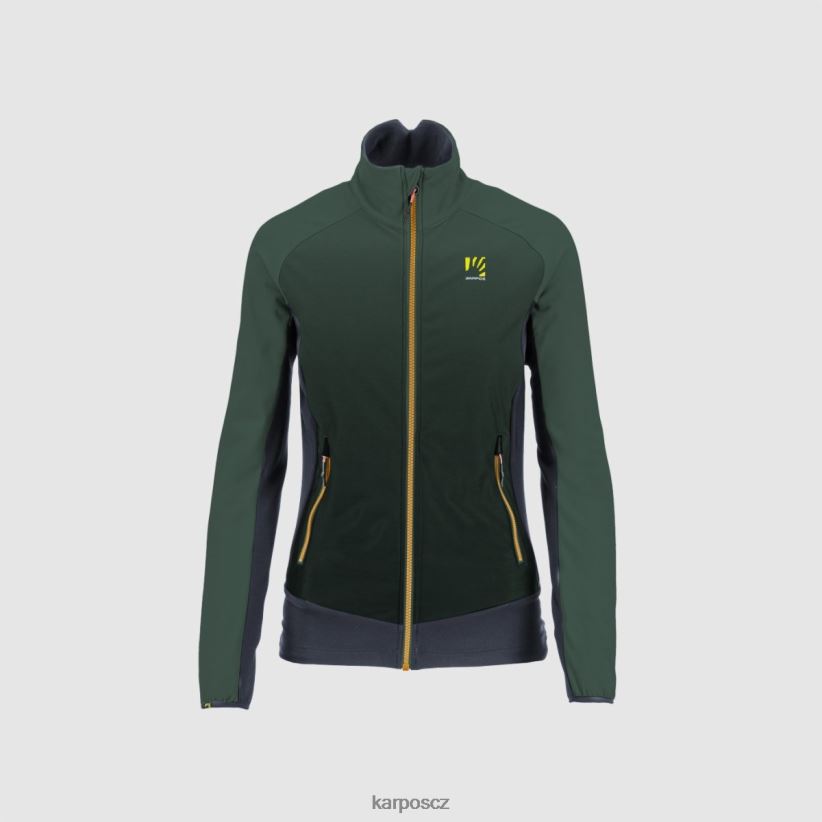 croderes w fleece ženy Karpos indický inkoust/zelená džungle rouno| T6XZZH1151