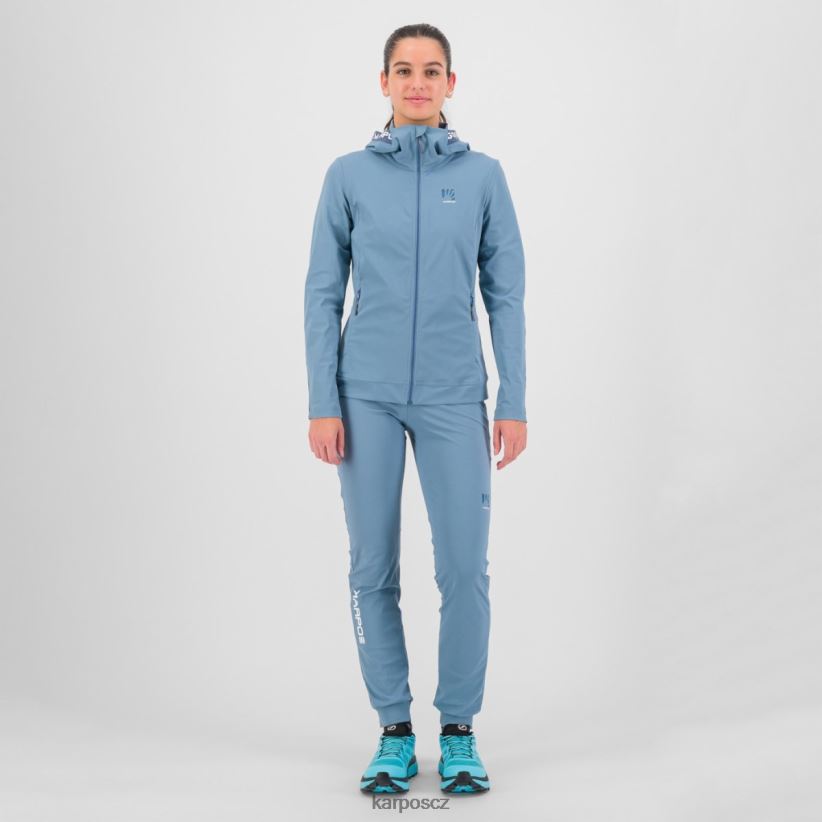 easyfrizz w mikina s kapucí na zip ženy Karpos jarní jezero/vinobraní indigo rouno| T6XZZH1145