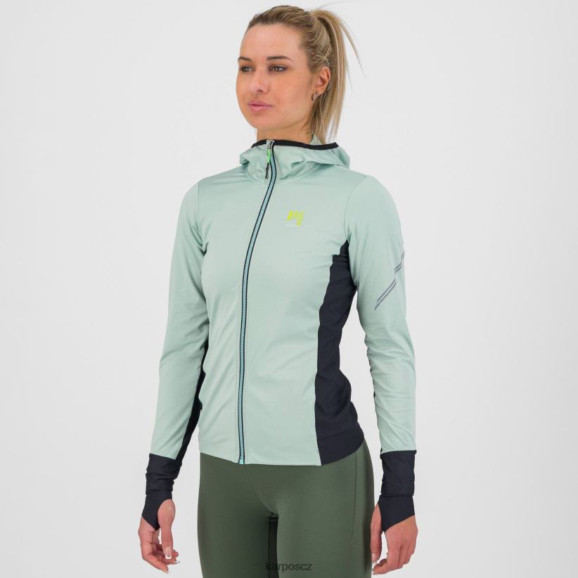 lavaredo evo w fleece ženy Karpos přístavní šedá/černá rouno| T6XZZH1138