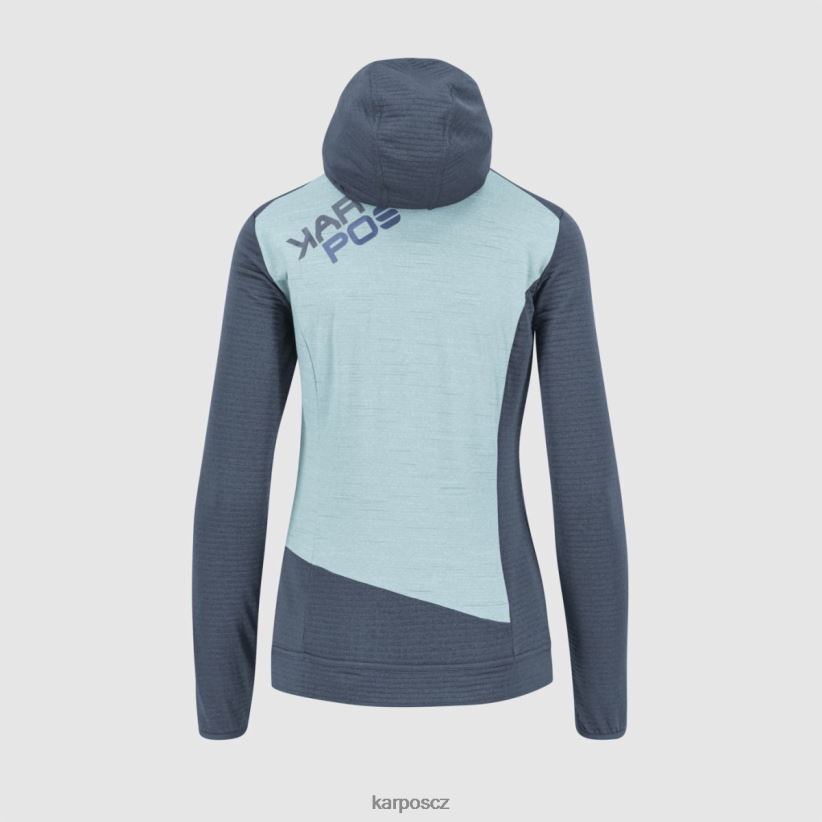 nuvolau w fleece ženy Karpos ročník indigo/akvamarín rouno| T6XZZH1181