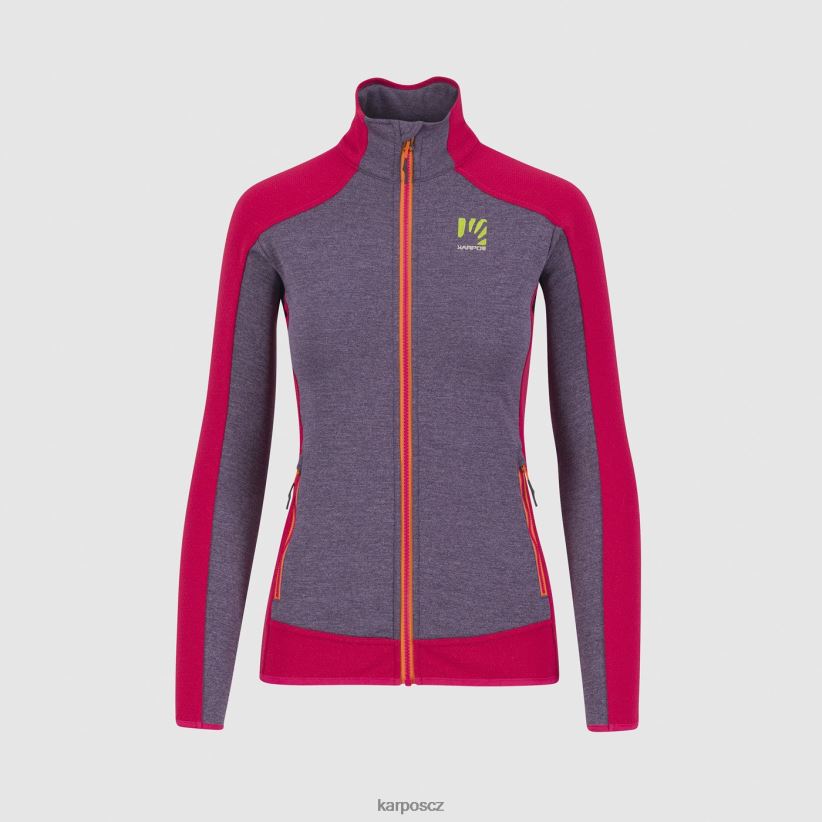 odle w fleece ženy Karpos hroznové víno/granita rouno| T6XZZH1156