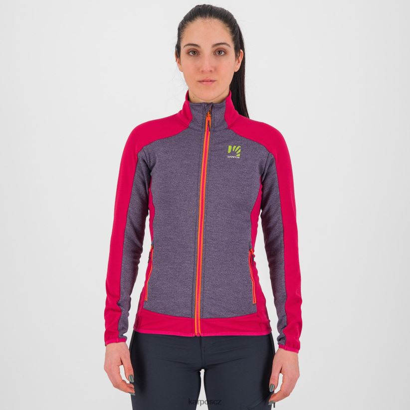 odle w fleece ženy Karpos hroznové víno/granita rouno| T6XZZH1156