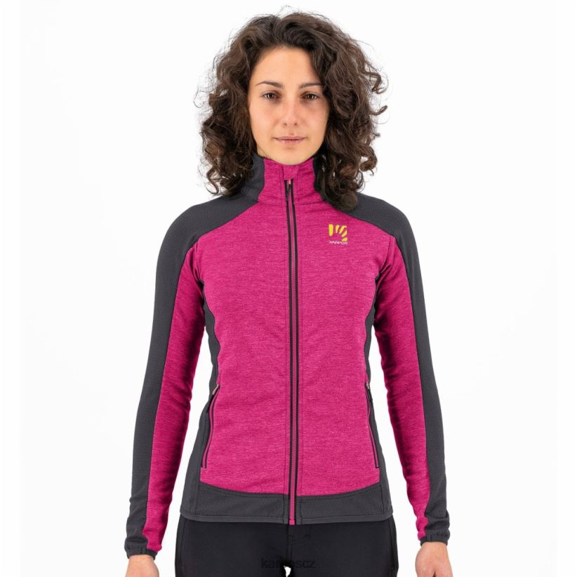 odle w fleece ženy Karpos kabaret/černoš rouno| T6XZZH1157