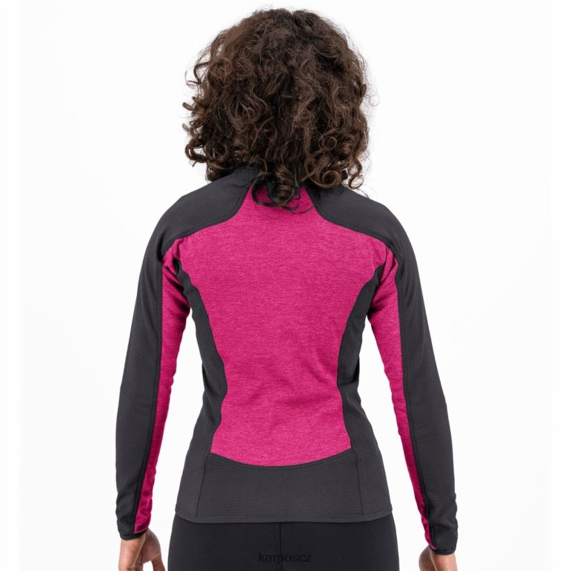 odle w fleece ženy Karpos kabaret/černoš rouno| T6XZZH1157