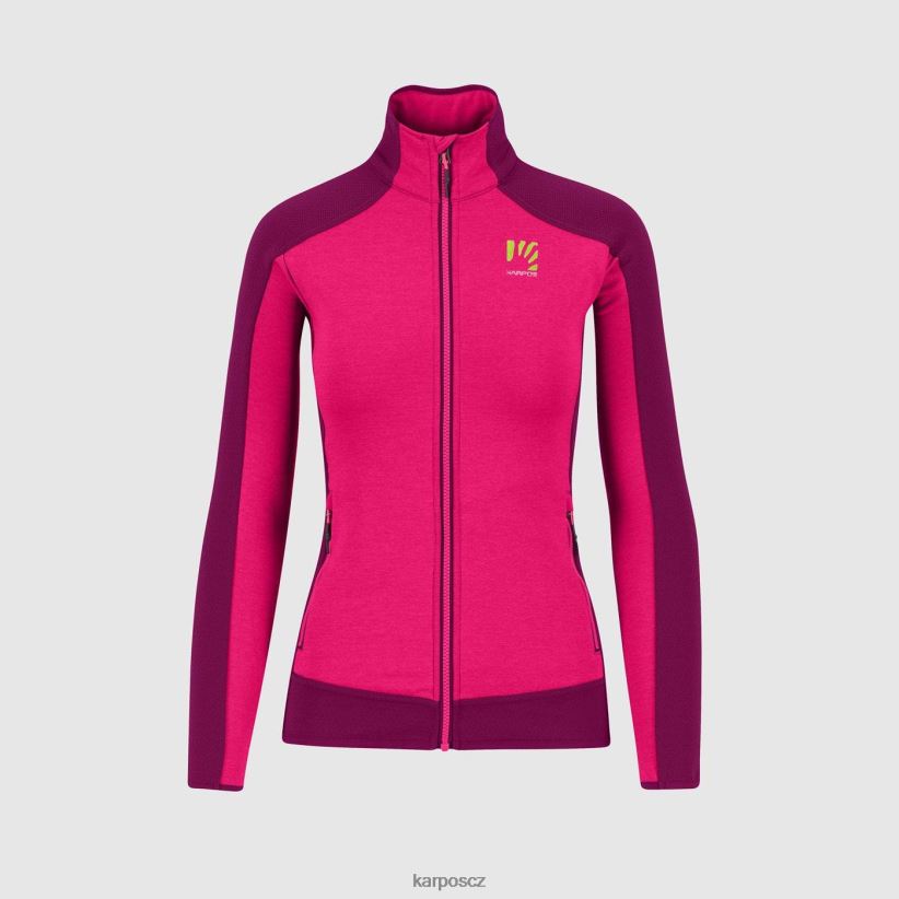 odle w fleece ženy Karpos růžová/boysenberry rouno| T6XZZH1163