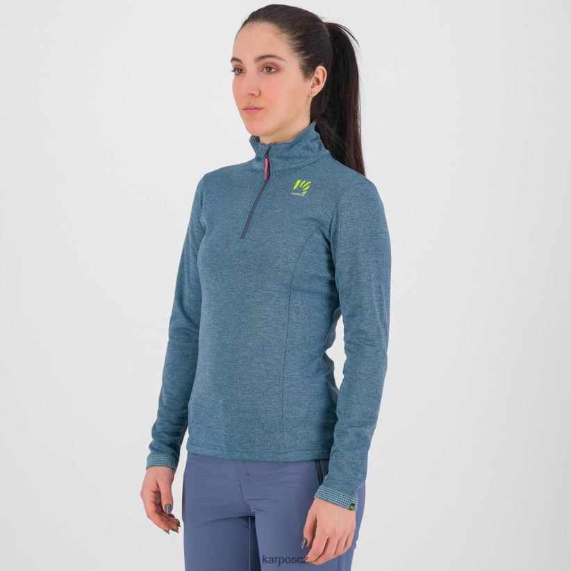 pizzocco s polovičním zipem ženy Karpos Beringovo moře rouno| T6XZZH1214