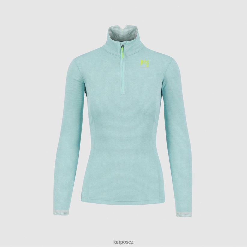 pizzocco s polovičním zipem ženy Karpos vodní obloha rouno| T6XZZH1212