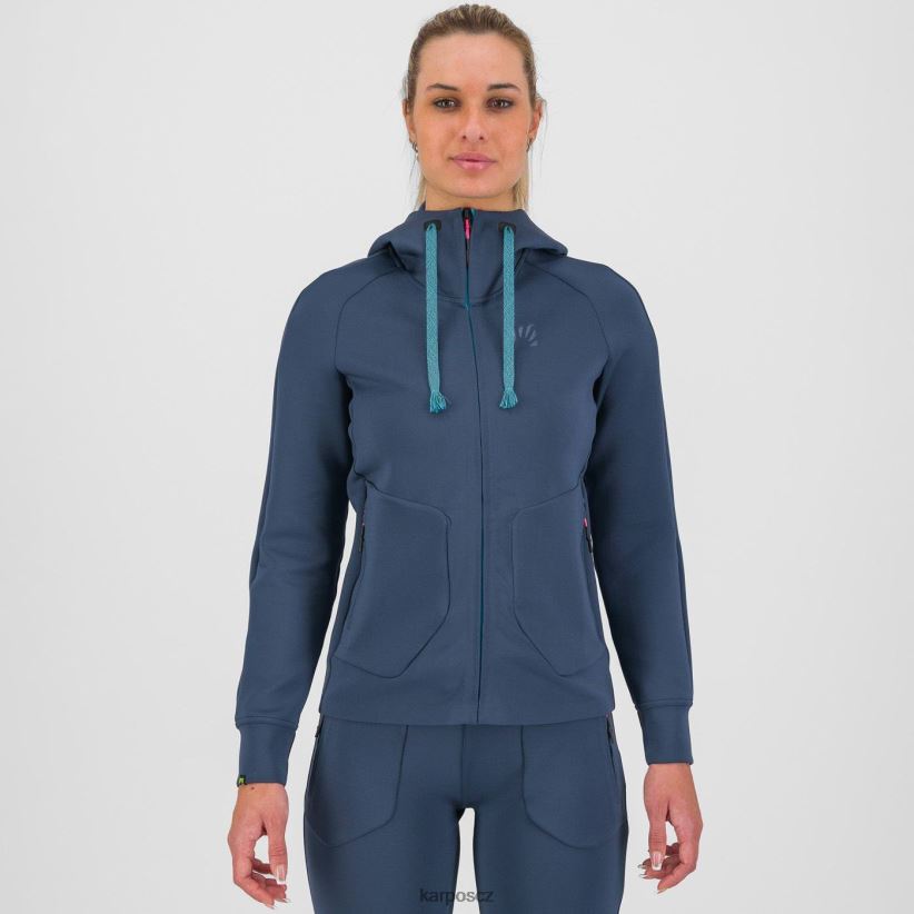 zimní bunda easyfrizz ženy Karpos půlnoc rouno| T6XZZH1112