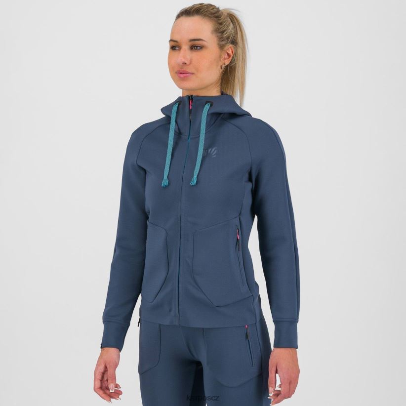 zimní bunda easyfrizz ženy Karpos půlnoc rouno| T6XZZH1112