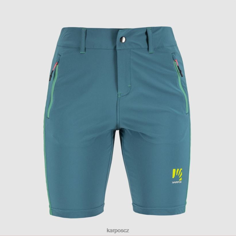 fantazie na Bermudách ženy Karpos hydro/bazénová zelená krátký| T6XZZH1565