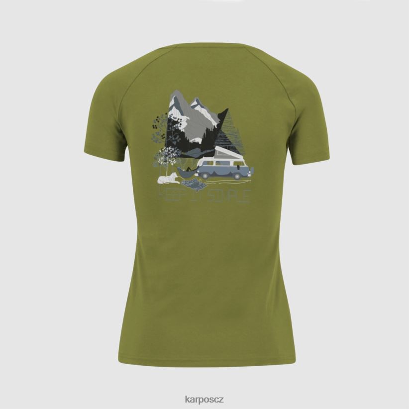 Genzianella s tričkem ženy Karpos guacamole tričko| T6XZZH1368