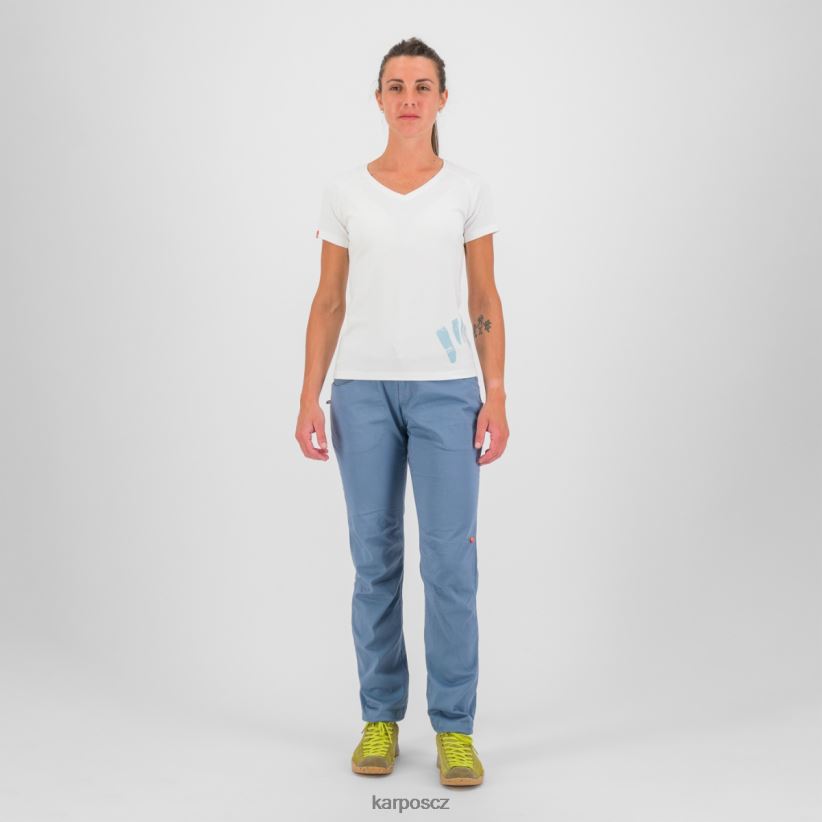 astro alpino w tričku ženy Karpos bílý tričko| T6XZZH1363