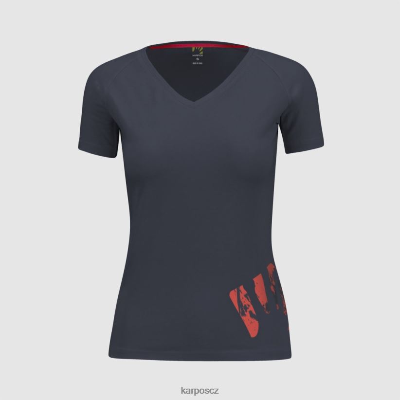 astro alpino w tričku ženy Karpos ombre modrá tričko| T6XZZH1364