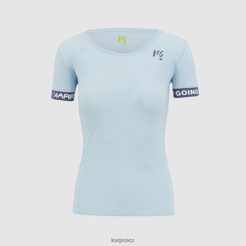 easyfrizz w tričko ženy Karpos akvamarín / vintage indigo tričko| T6XZZH1274