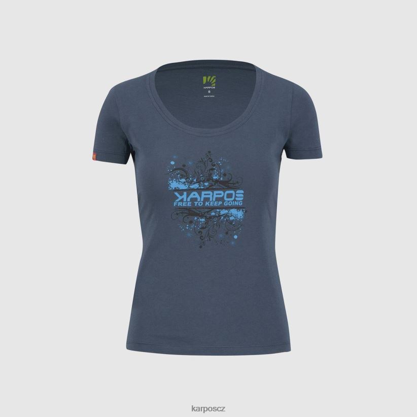 krokus s tričkem ženy Karpos půlnoc tričko| T6XZZH1334