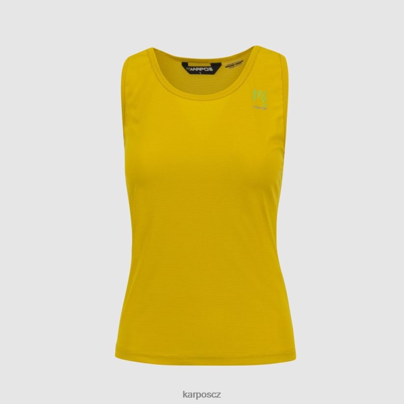 loma w top ženy Karpos citronové kari/jadranská modř/kor tričko| T6XZZH1386