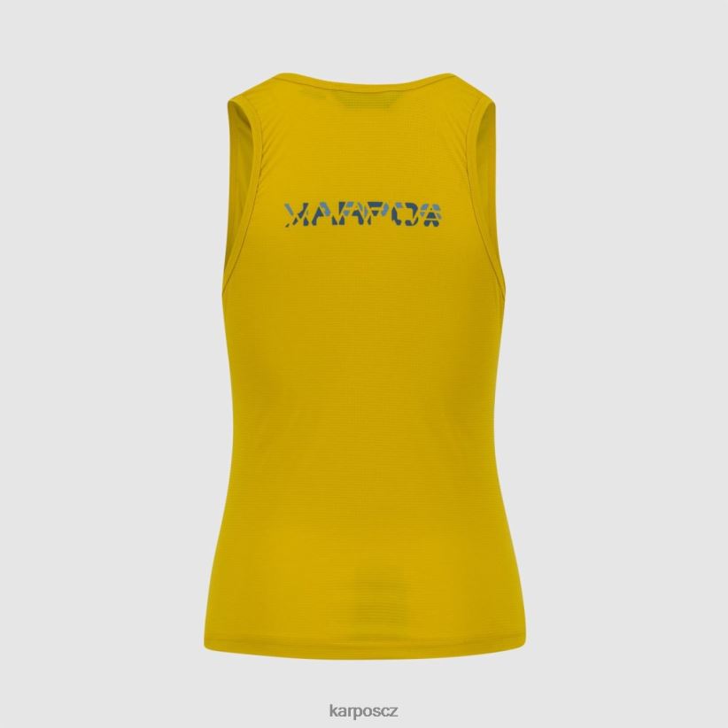 loma w top ženy Karpos citronové kari/jadranská modř/kor tričko| T6XZZH1386