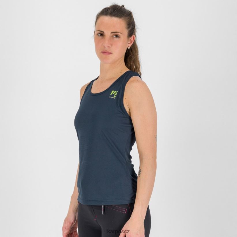 loma w top ženy Karpos nebeský kapitán/bílý/modrý atol tričko| T6XZZH1383