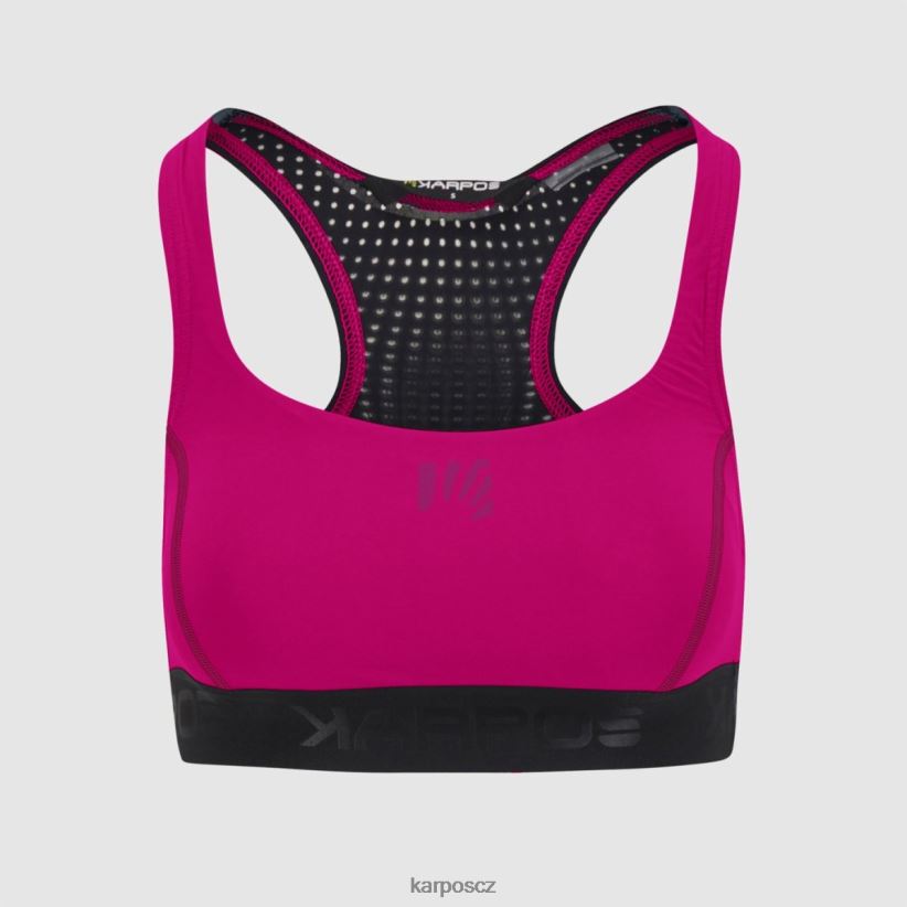 rychlá evo podprsenka ženy Karpos narážky/černé tričko| T6XZZH1355
