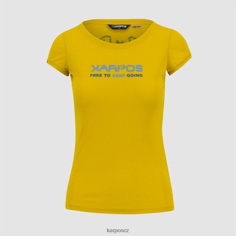 val federia w tee ženy Karpos citronové kari tričko| T6XZZH1357