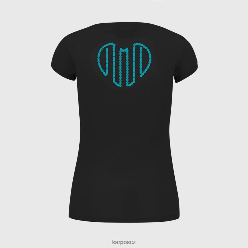 val federia w tee ženy Karpos Černá tričko| T6XZZH1359