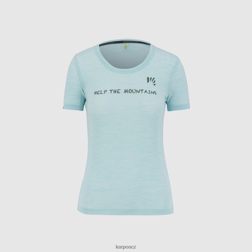 vanoi merino s tričkem ženy Karpos vodní obloha tričko| T6XZZH1243